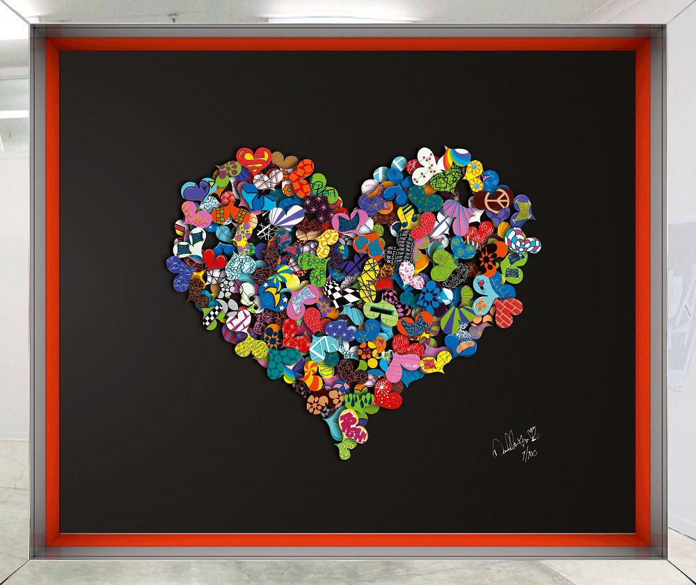 Look Within Your Heart Black (S) – David Kracov