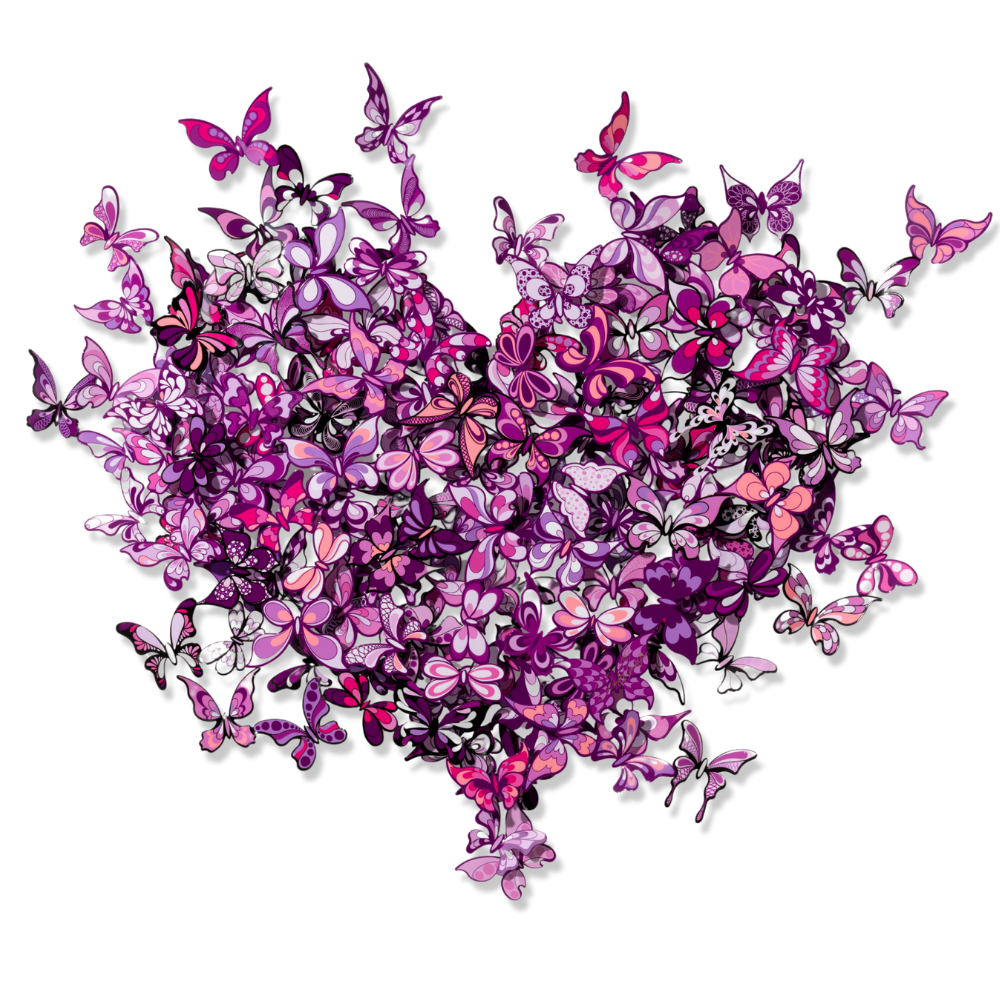 My Heart Is All a Flutter - Pink – David Kracov